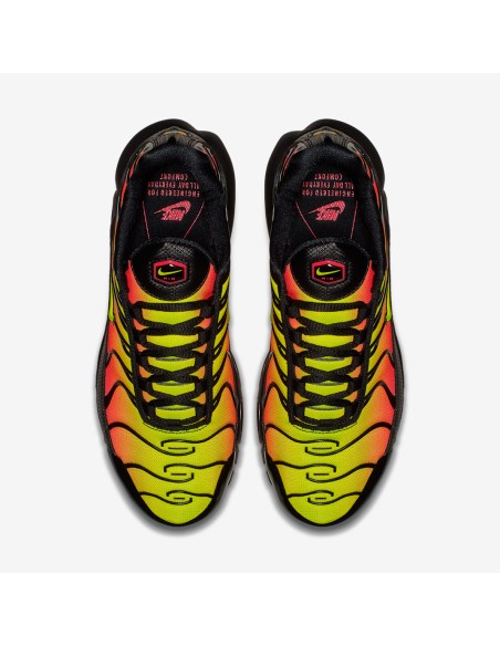 Nike Air Max Plus Black Volt Solar Red Women's AQ9979001 MBS