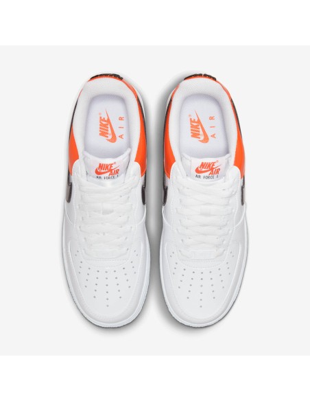 Nike Air Force 1 Low '07 Essential WhiteBrilliant Orange Women's DJ9942103 MBS