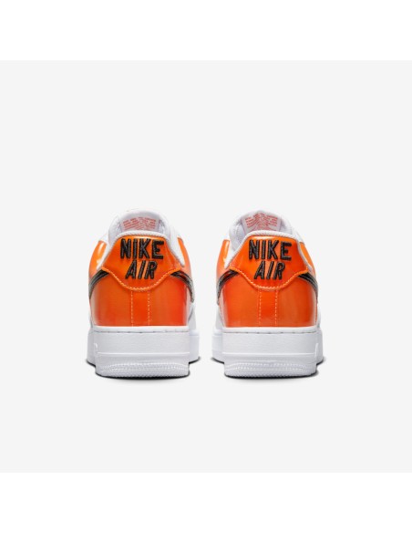Nike Air Force 1 Low '07 Essential WhiteBrilliant Orange Women's DJ9942103 MBS