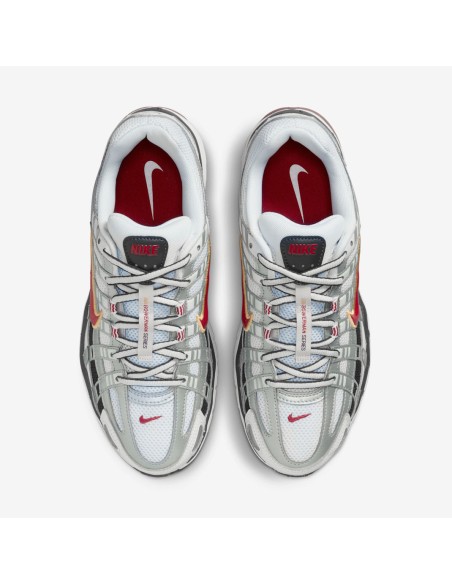 Nike P6000 White Gold Red Women's BV1021101 MBS