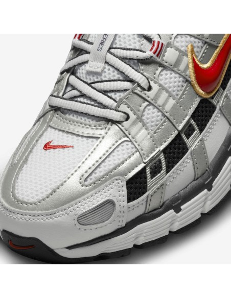 Nike P6000 White Gold Red Women's BV1021101 MBS