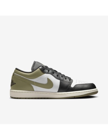 Jordan 1 Low Black Toe Medium Olive 553558092 MBS