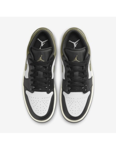 Jordan 1 Low Black Toe Medium Olive 553558092 MBS