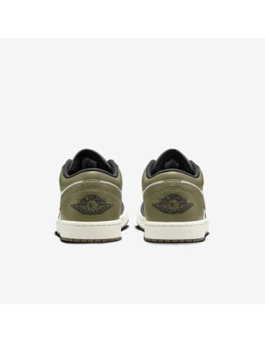 Jordan 1 Low Black Toe Medium Olive 553558092 MBS