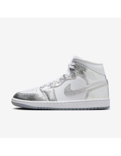 Jordan 1 Mid SE Metallic Silver Women's FN5031100 MBS