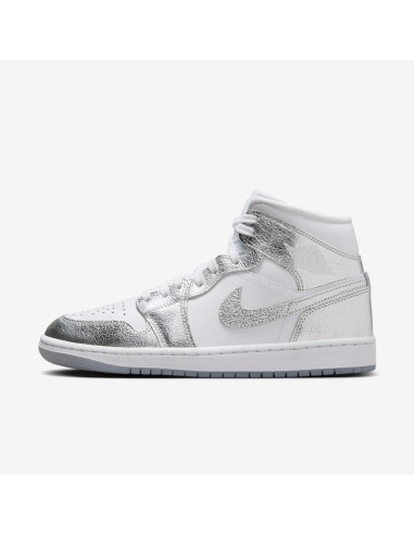 Jordan 1 Mid SE Metallic Silver Women's FN5031100 MBS