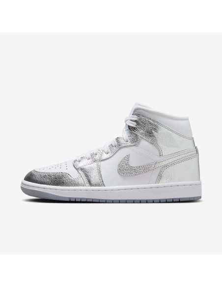Jordan 1 Mid SE Metallic Silver Women's FN5031100 MBS