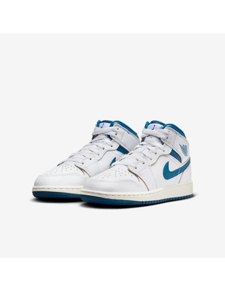 Jordan 1 Mid SE Industrial Blue GS FN7432141 MBS
