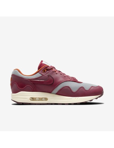 Nike Air Max 1 Patta Waves Rush Maroon with Bracelet DO9549001 MBS
