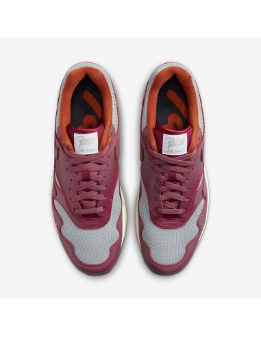 Nike Air Max 1 Patta Waves Rush Maroon with Bracelet DO9549001 MBS