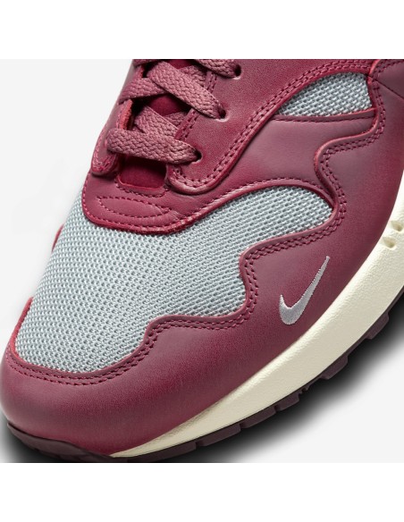 Nike Air Max 1 Patta Waves Rush Maroon with Bracelet DO9549001 MBS