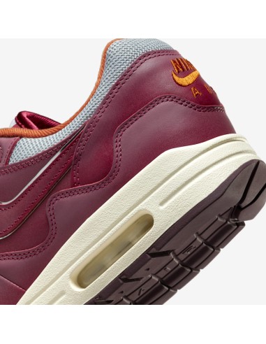 Nike Air Max 1 Patta Waves Rush Maroon with Bracelet DO9549001 MBS