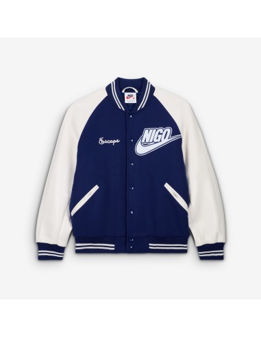 Nike x Nigo NRG Varsity Jacket Navy FV5670492 MBS