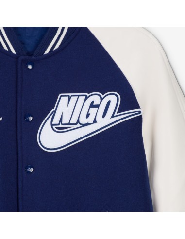 Nike x Nigo NRG Varsity Jacket Navy FV5670492 MBS
