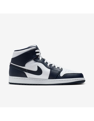 Jordan 1 Mid White Metallic Gold Obsidian 554724174 MBS