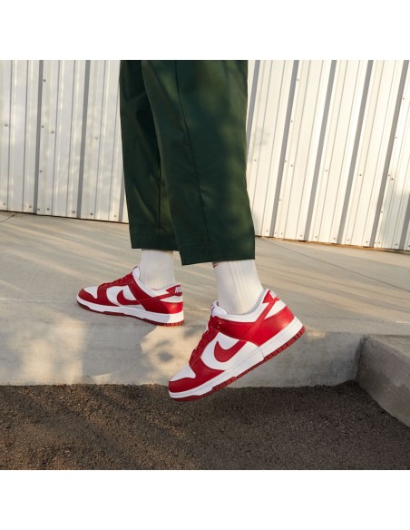 Nike Dunk Low Next Nature White Gym Red Women's DN1431101 MBS