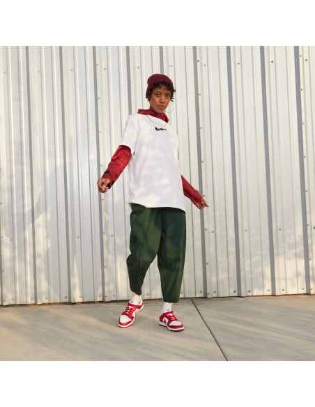 Nike Dunk Low Next Nature White Gym Red Women's DN1431101 MBS