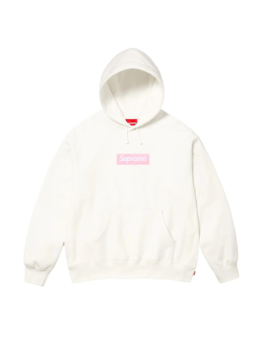 Supreme Box Logo Hooded Sweatshirt FW25 White SUPBOXLOGOHOODWHT MBS