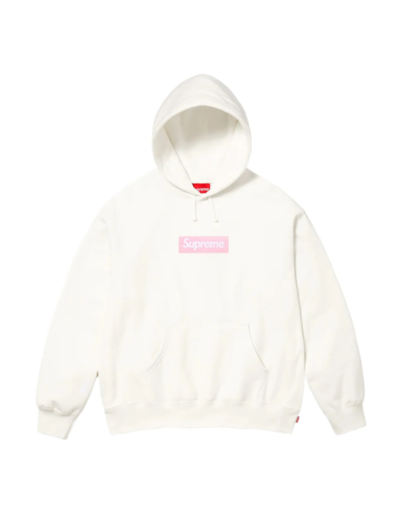 Supreme Box Logo Hooded Sweatshirt FW25 White SUPBOXLOGOHOODWHT MBS