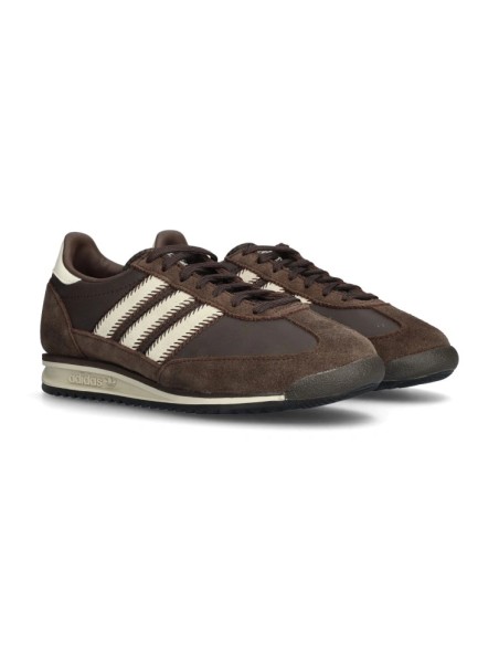 adidas SL 72 OG Dark Brown Cream White Women's JS3983 MBS