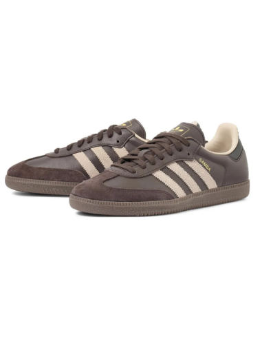 adidas Samba OG Dark Brown Beige Gum JI0217 MBS