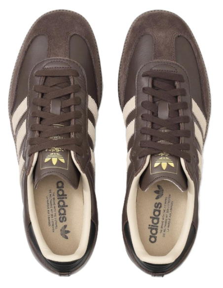 adidas Samba OG Dark Brown Beige Gum JI0217 MBS