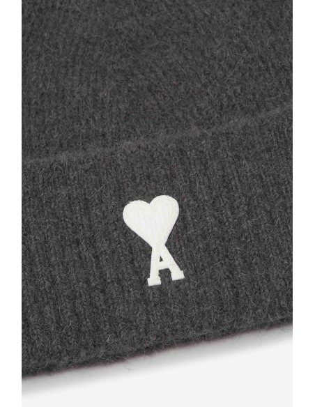 Ami Paris Beanie Grey White UHA115KN0032061 MBS