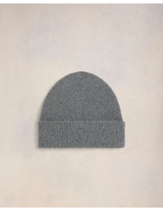 Ami Paris Cashmere Beanie Grey UHA107005052 MBS