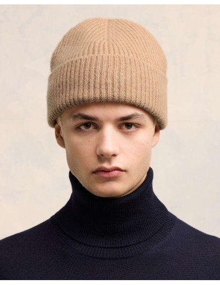 Ami Paris Beanie Wool Beige UHA116018289 MBS