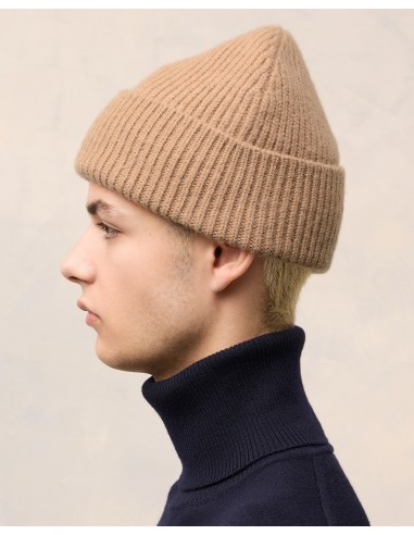 Ami Paris Beanie Wool Beige UHA116018289 MBS