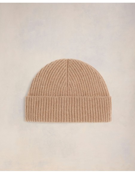 Ami Paris Beanie Wool Beige UHA116018289 MBS