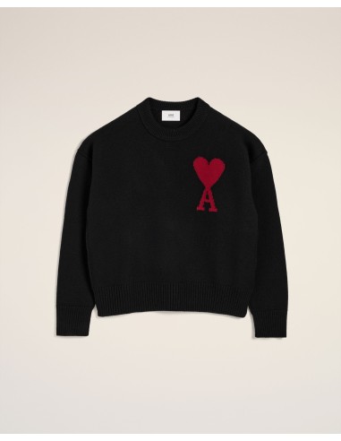 Ami Sweater 'BlackRed' BFUKS006018009 MBS
