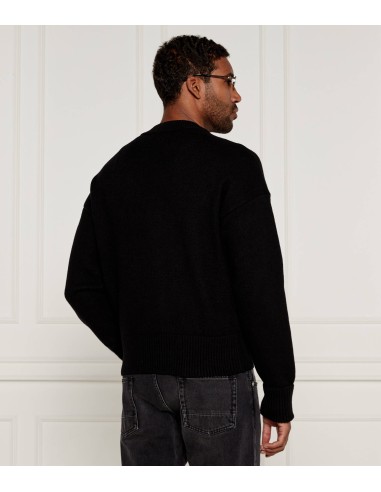 Ami ADC Cardigan 'BlackRed' BFUKC002018 MBS