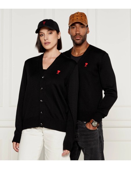 Ami Cardigan 'Black' BFHKC001001001 MBS