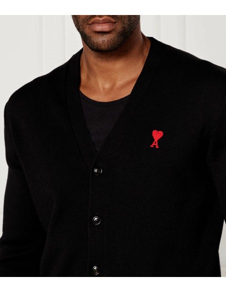 Ami Cardigan 'Black' BFHKC001001001 MBS