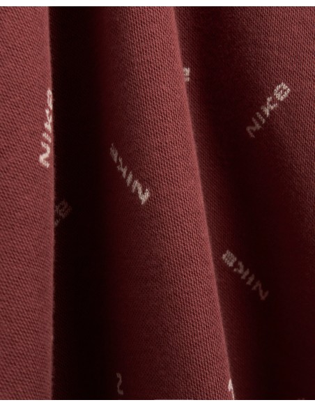 Nike Sportswear Collection Slim 12Zip Logo Top Red SepiaLight Orewood BrownRed Sepia FV7821218