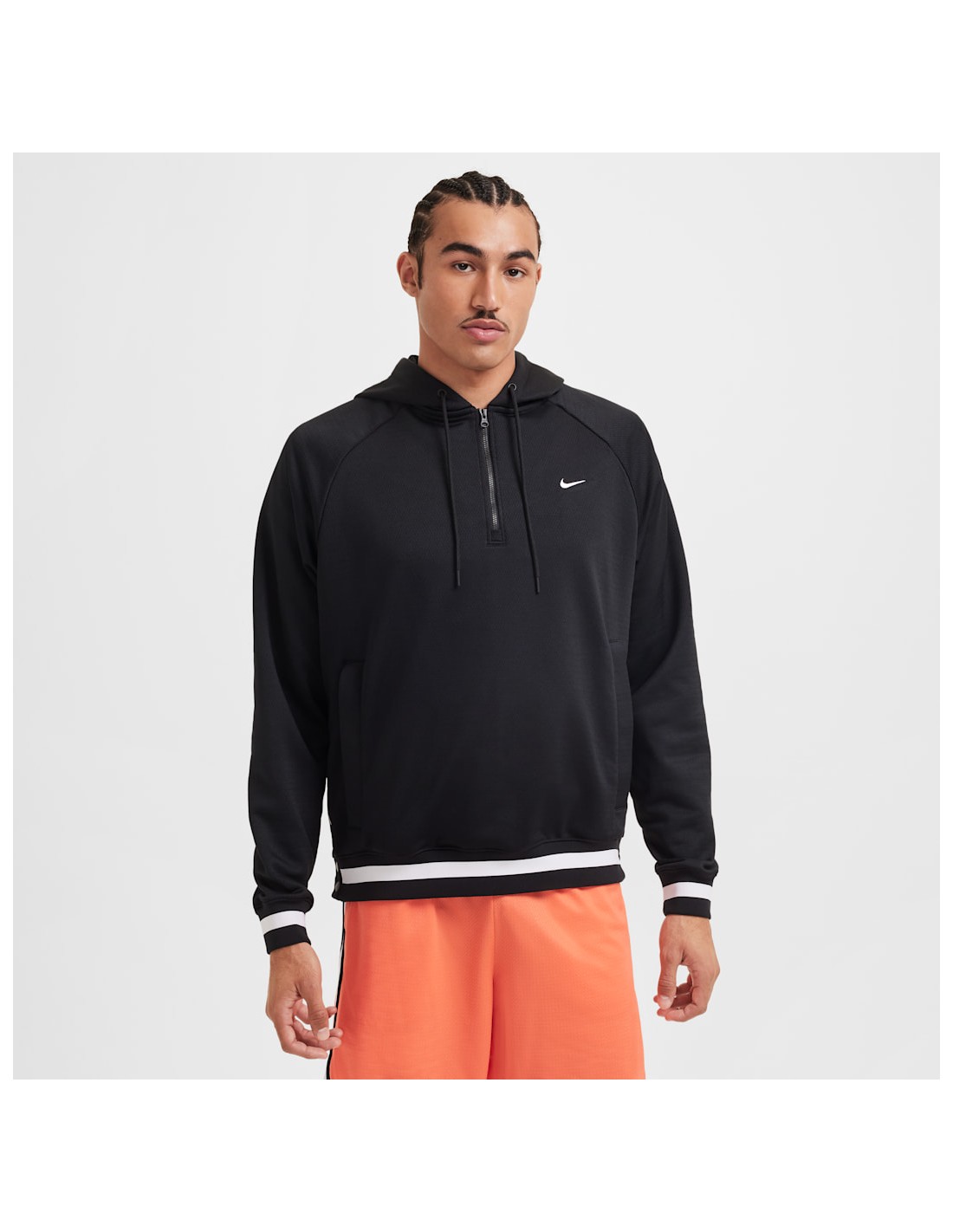 Nike - ΣΗΜΑΝΤΙΚΟ: Σε περίπτωση διαφοράς τιμής από το κατάστημα ισχύει παντα και μόνο η τιμή του καταστήματος Nike DNA Men's ThermaFIT 14Zip Basketball Hoodie BlackW