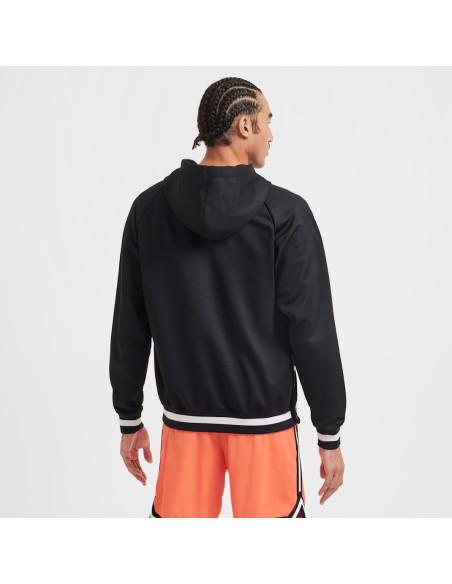 Nike DNA Men's ThermaFIT 14Zip Basketball Hoodie BlackWhite FZ0664010 MBS
