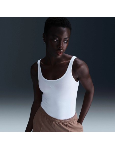 Nike Sportswear Chill Knit Women's Tank Top White FZ1457101 MBS