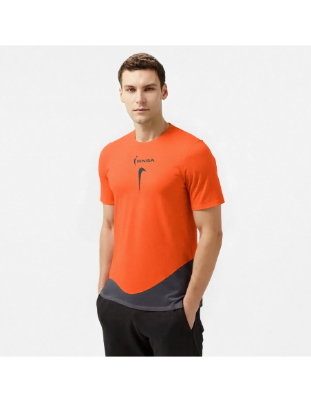 Team 13 Women's Nike WNBA CrewNeck TShirt Brilliant Orange FZ0029820 MBS