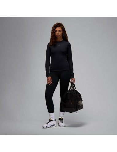 Jordan Sport Women's LongSleeve Bodycon Top Black FV6930010 MBS