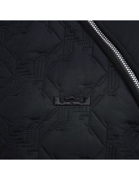 LeBron Men's ThermaFIT ADV Insulated Basketball Jacket BlackDark Smoke GreyBlack FZ1032010 MBS