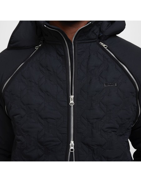 LeBron Men's ThermaFIT ADV Insulated Basketball Jacket BlackDark Smoke GreyBlack FZ1032010 MBS