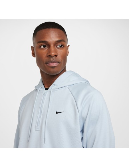 Nike DNA Men's ThermaFIT 14Zip Basketball Hoodie Pure PlatinumBlack FZ0664043 MBS