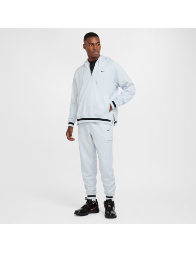 Nike DNA Men's ThermaFIT 14Zip Basketball Hoodie Pure PlatinumBlack FZ0664043 MBS