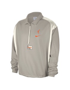Team 13 Women's Nike WNBA Fleece Top College GreyPhantomBrilliant Orange HF6444009 MBS