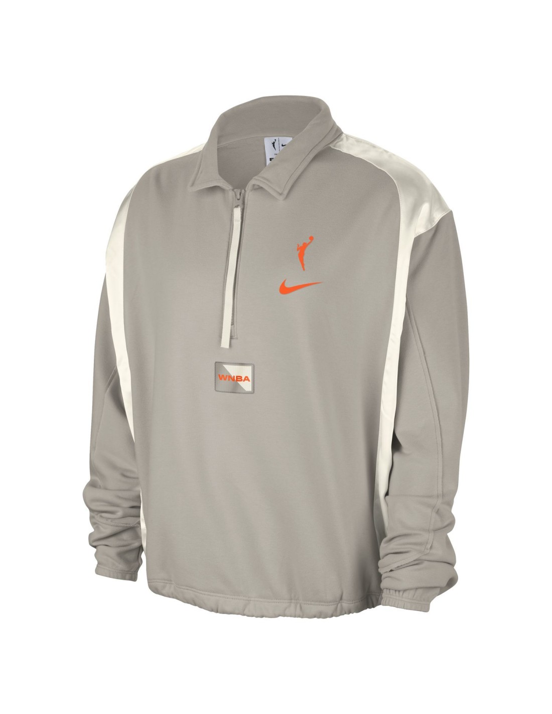 Team 13 Women's Nike WNBA Fleece Top College GreyPhantomBrilliant Orange HF6444009 MBS