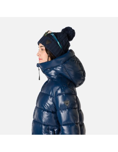 Rossignol W Shiny Parka Jacket Navy Blue