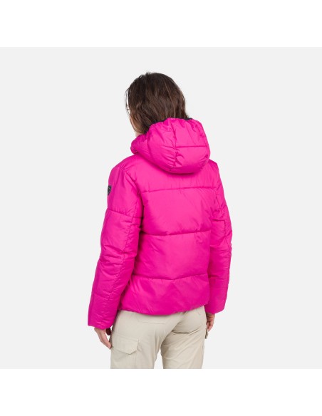 Rossignol W Puffy Hood Jkt Jacket Pink
