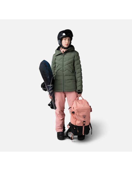 Rossignol W Puffy Parka Jacket Green